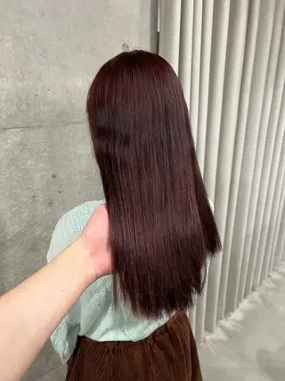 カラー 縮毛矯正/スパイラル パーマ/表参道のヘアスタイル