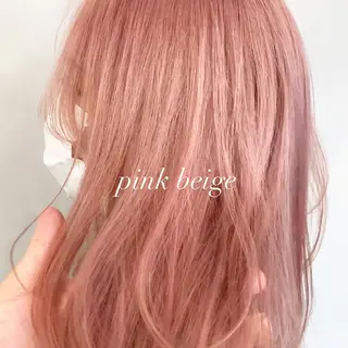 ミディアム カラー ハイトーン特化サロン 代表　中谷蓮のヘアスタイル