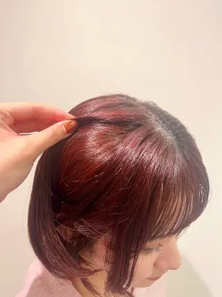 カラー kanako⌇パーマ モデル無料募集中🩰のヘアスタイル