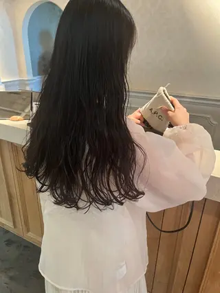 ロング パーマ 銀座🤍ボブ/ ミディアム/佐野夢美のヘアスタイル