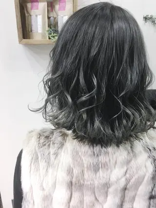 ミディアム カラー ヘアアレンジ パルタージュ大宮East所属・✨森下 直弥✨ 店長🤩のヘアスタイル