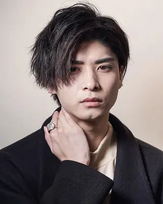 ミディアム パーマ ヘアアレンジ メンズ 新宿メンズNo.1 代表:中野拓也のヘアスタイル