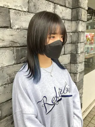 ミディアム カラー ✂️似合わせの魔術師 石田一樹✂️のヘアスタイル