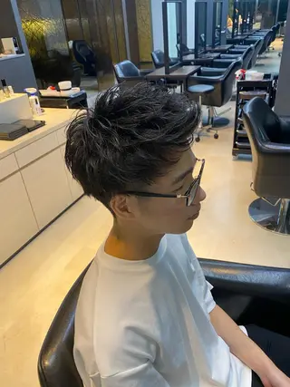 ショート メンズ 依田悠人 🌟メンズカット特化のヘアスタイル