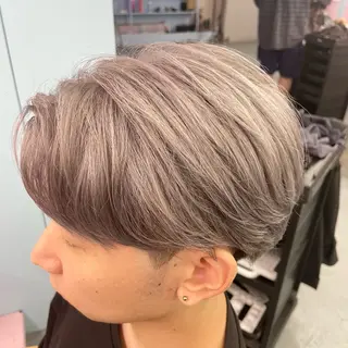 カラー メンズ メンズ特化/パーマ/ ブリーチ/福島 千颯のヘアスタイル