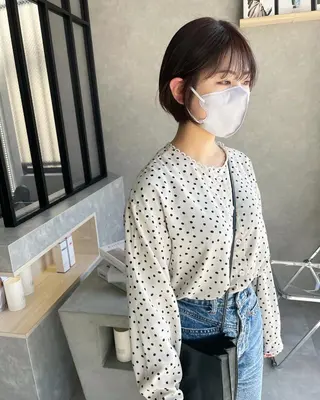 ショート 河原 亮のヘアスタイル