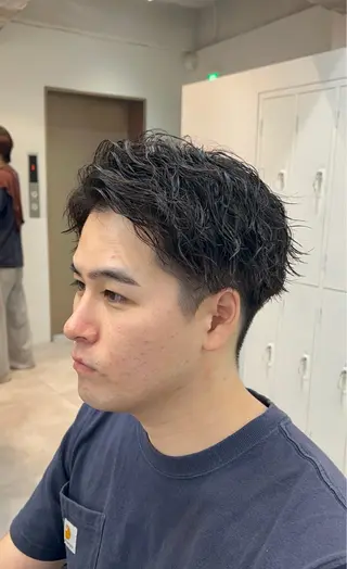 パーマ メンズ 齊藤輝/ メンズパーマ/大宮のヘアスタイル