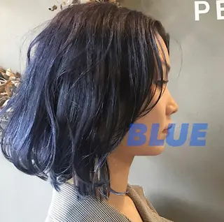 カラー 髪質改善ストレート/ ブリーチ／渋谷　福田のヘアスタイル