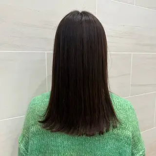 セミロング 押上/ショート・ボブ /パーマ/山口卓朗のヘアスタイル