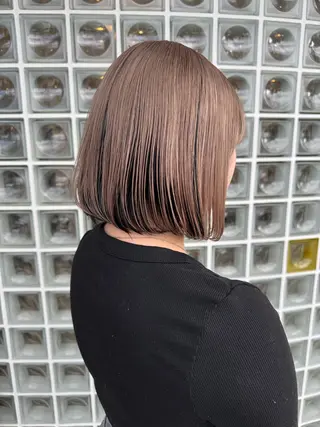ミディアム lag by  シゲルカットクラブ　神田久志本店所属・清原 佳乃のヘアスタイル
