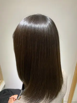 ミディアム 池田 祥太のヘアスタイル