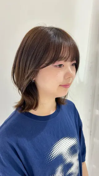 ミディアム AFLOAT SAYURIのヘアスタイル