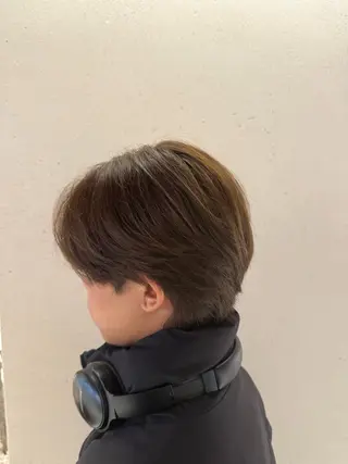 ショート カラー メンズ 梅田/カラーモデル/ 前川匠悟のヘアスタイル