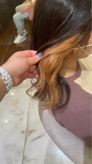 ロング カラー CIEL天六店 三上春のヘアスタイル