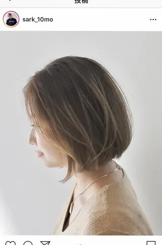 ショート カラー 🔹TOMO🔹 圧倒的経験値🔹のヘアスタイル