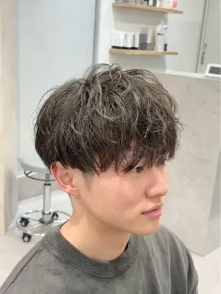 ショート メンズ 淺野 夕都のヘアスタイル