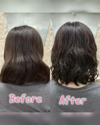 セミロング パーマ ASAKURA所属・ASAKURA 美容室のヘアスタイル