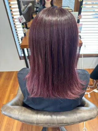 ミディアム 透明感×深み オリーブ🌿‬NAOのヘアスタイル