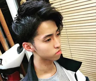 ミディアム Men's  hair salon PLAISIR所属・【店長】小山 泰生のヘアスタイル