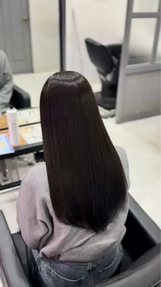 ロング カラー 髪質改善 艶髪カラー エクステ かいり✂️のヘアスタイル