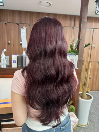 ロング 🎀韓国スリムタッキ 羽エクステ🎀kiiのヘアスタイル