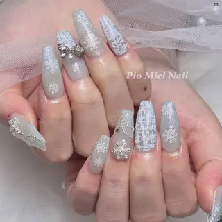 ネイル HANA 長さだしのネイルデザイン