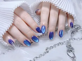 ネイル H3 Nail Tsuki🦋💙のネイルデザイン