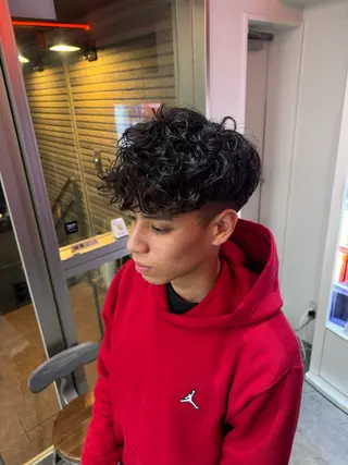 ショート カラー パーマ メンズ 🔥メンズパーマ特化 🔥店長中村雄樹のヘアスタイル