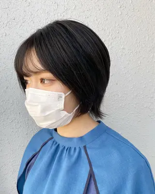 ショート カラー 後藤紗英/髪質改善 /オリーブベージュのヘアスタイル