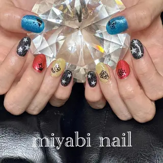 ネイル miyabi nail 桂川駅近くのネイルデザイン