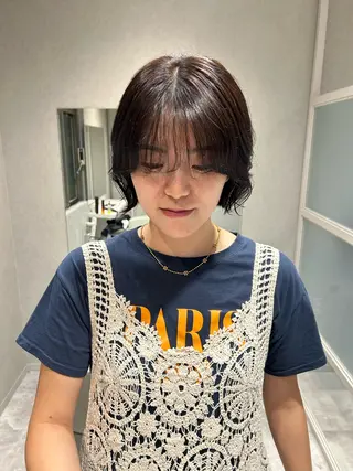 ショート Yui. ハイトーン/パーマ/のヘアスタイル