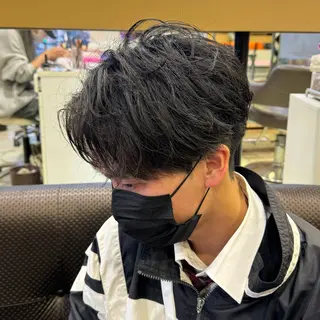 メンズ レイヤー/スパイキー ショート/坂本翔のヘアスタイル