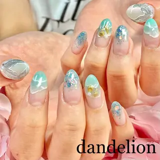 ネイル dandelion ダンデライオンのネイルデザイン