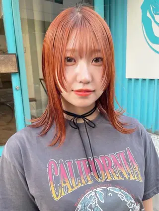 ミディアム カラー 佐藤 魁人のヘアスタイル