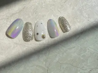 ネイル ⭐︎休業中の練習⭐︎ JNA認定講師髙橋のネイルデザイン