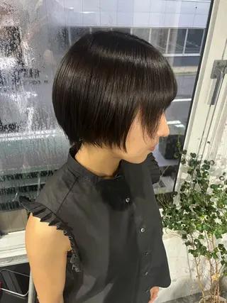 カラー YUJIN 似合わせメンズカットのヘアスタイル