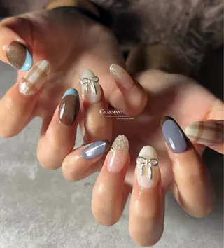 ネイル Minako 【Charmant】のネイルデザイン