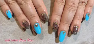 ミディアム ネイル ネイルスタジオ シェイクユアハンズのネイルデザイン