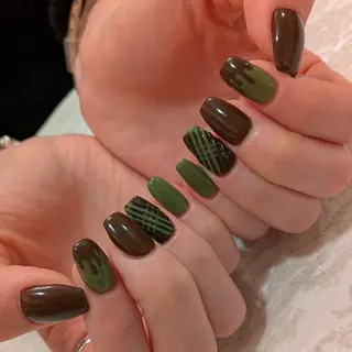 ネイル ジェヌインネイル 河内のネイルデザイン