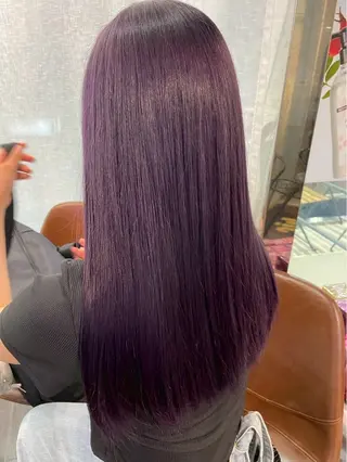 ロング カラー ユウ✩.*˚/メンズ 特化/シャドウパーマのヘアスタイル