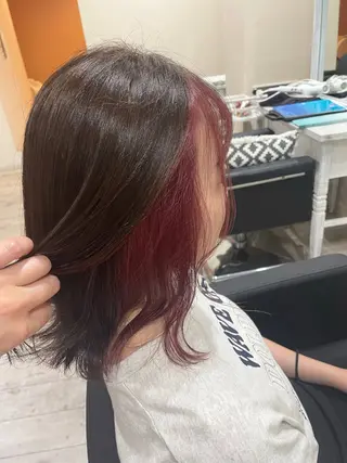 ミディアム カラー APPEL hair＆eyelash所属・APPEL / fujiiのヘアスタイル