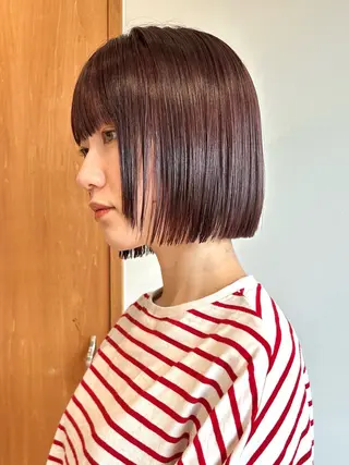 ショート sea by luvismけやき通り2号店所属・ボブ/ショート/ 縮毛矯正/岸本恭明のヘアスタイル