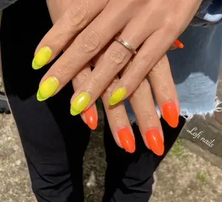 セミロング ネイル Lofi nails ゆきこのネイルデザイン