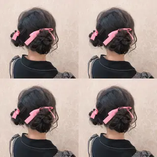 ミディアム ヘアアレンジ 🌷MAYU 🌷のヘアスタイル