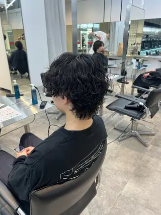 パーマ メンズ fifth PARK所属・fifth PARK HIN★T★のヘアスタイル