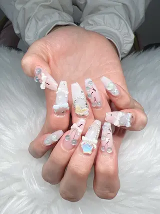 ネイル Lee Nails チップ長さだし専門店のネイルデザイン