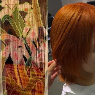 ミディアム カラー デザインカラー/ハイ トーン/konomiのヘアスタイル