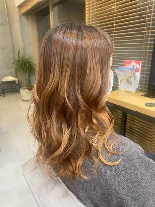 ミディアム HIYORI🧁 登戸のヘアスタイル