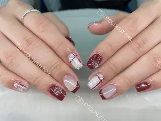 ネイル 神田 ココナッツのネイルデザイン