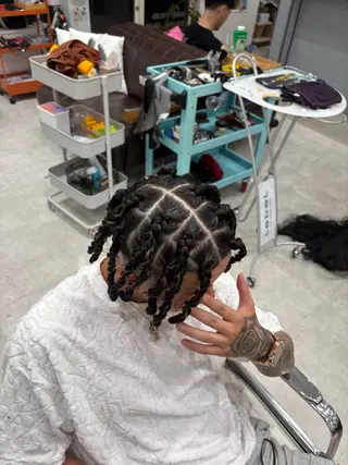 メンズ CUCUMBER所属・本間 颯太のヘアスタイル